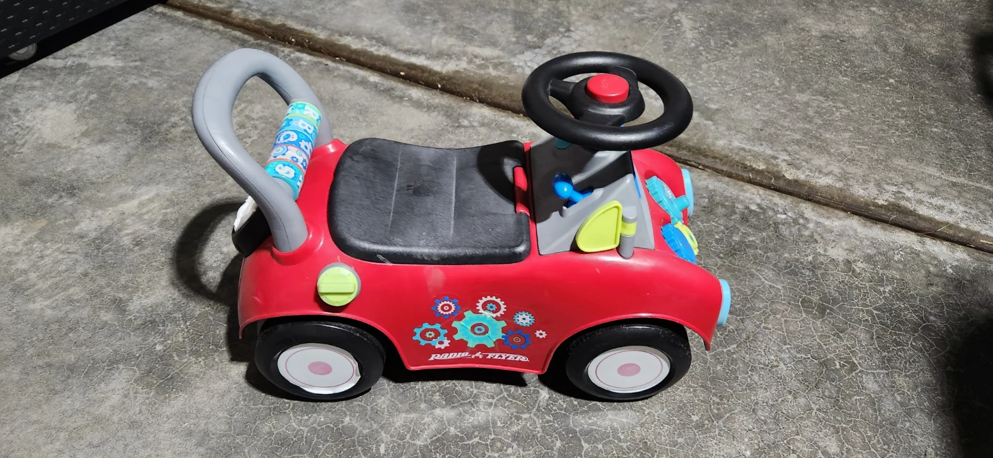 Radio Flyer Red Ride-On Toy Car