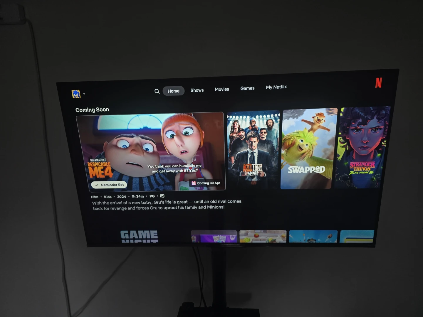 TCL 43" 4K Smart TV + Rolling Stand + IPTV Box + Chromecast - photo 4