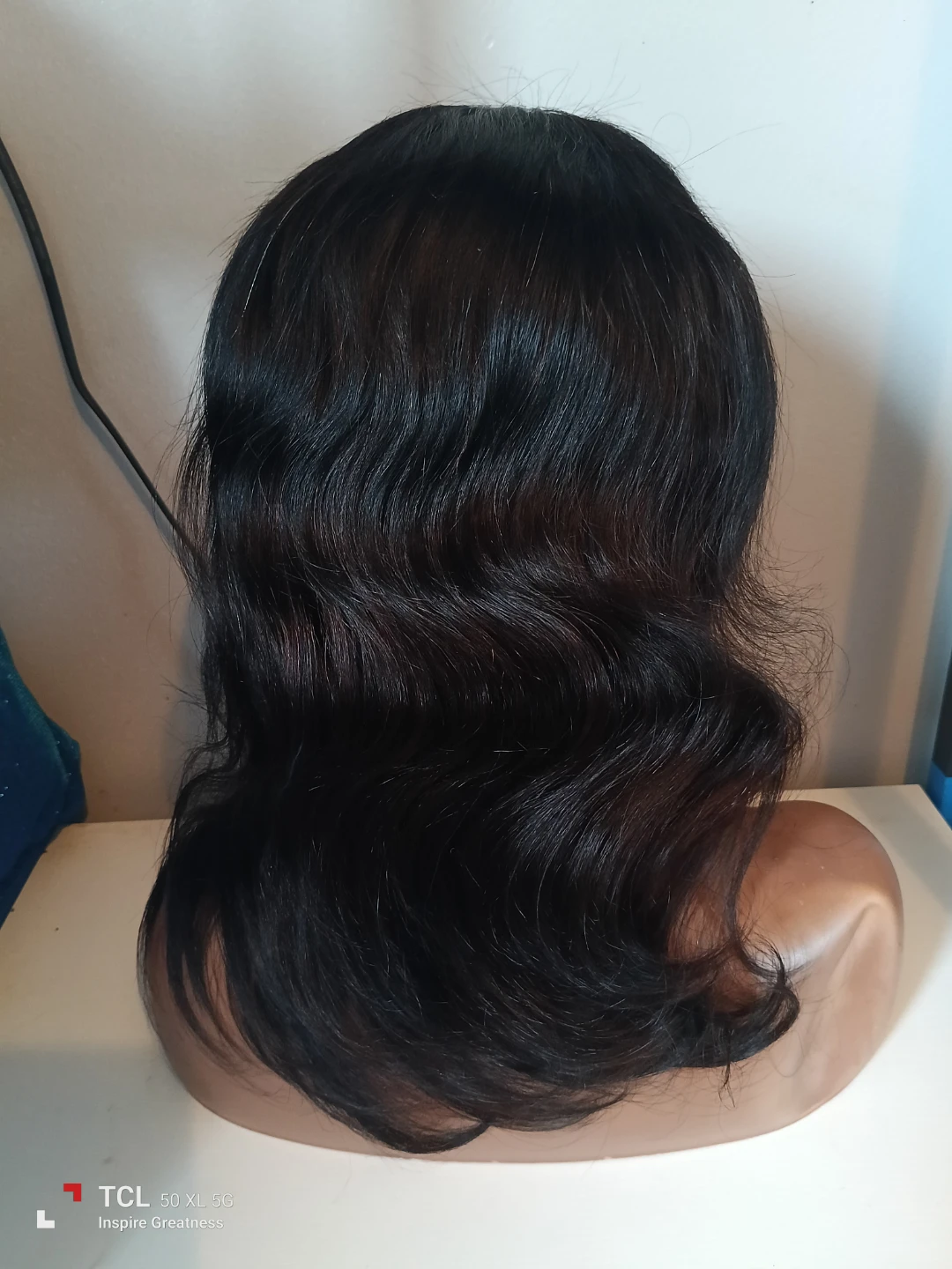 New!!! Human hair 18" Body Wave Lace Front Wig - photo 2