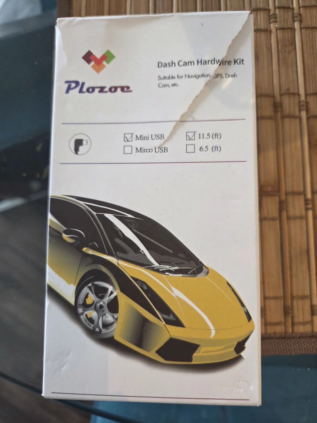 Plozoc Dash Cam Hardwire Kit