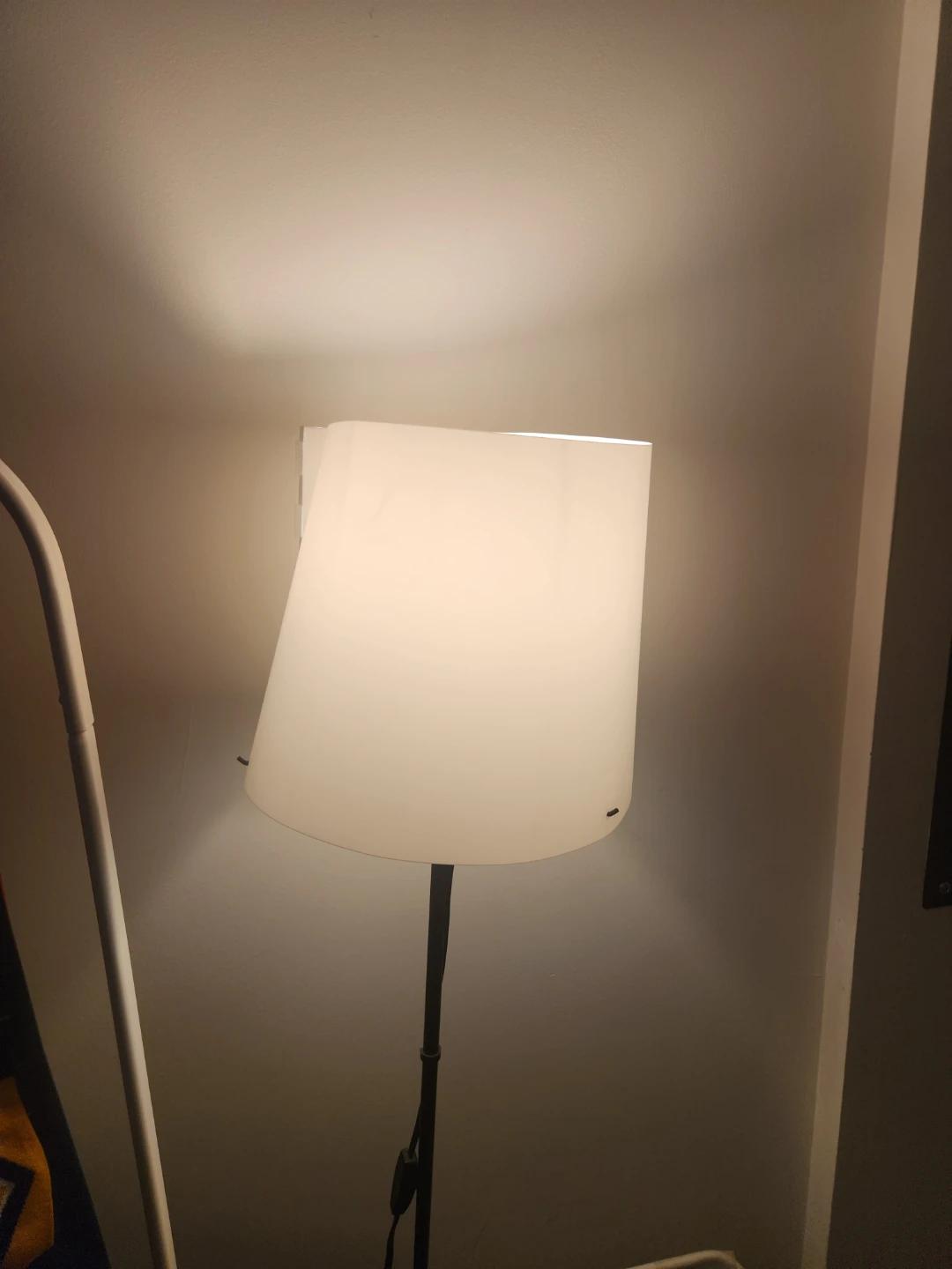 IKEA Barlast Floor Lamp - Black/White - photo 3
