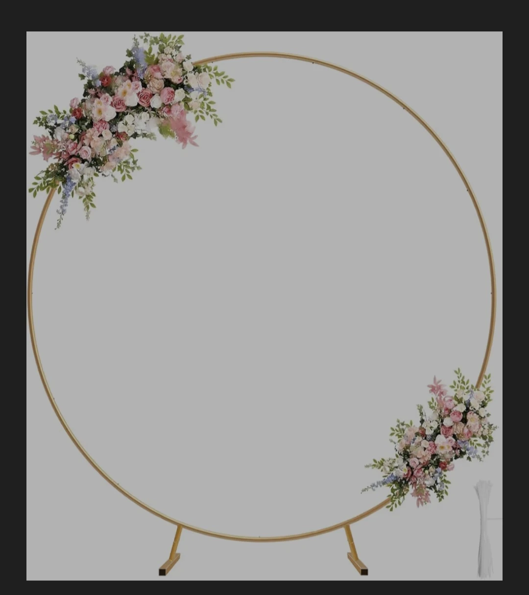 Party balloon Arch - Gold, 2m