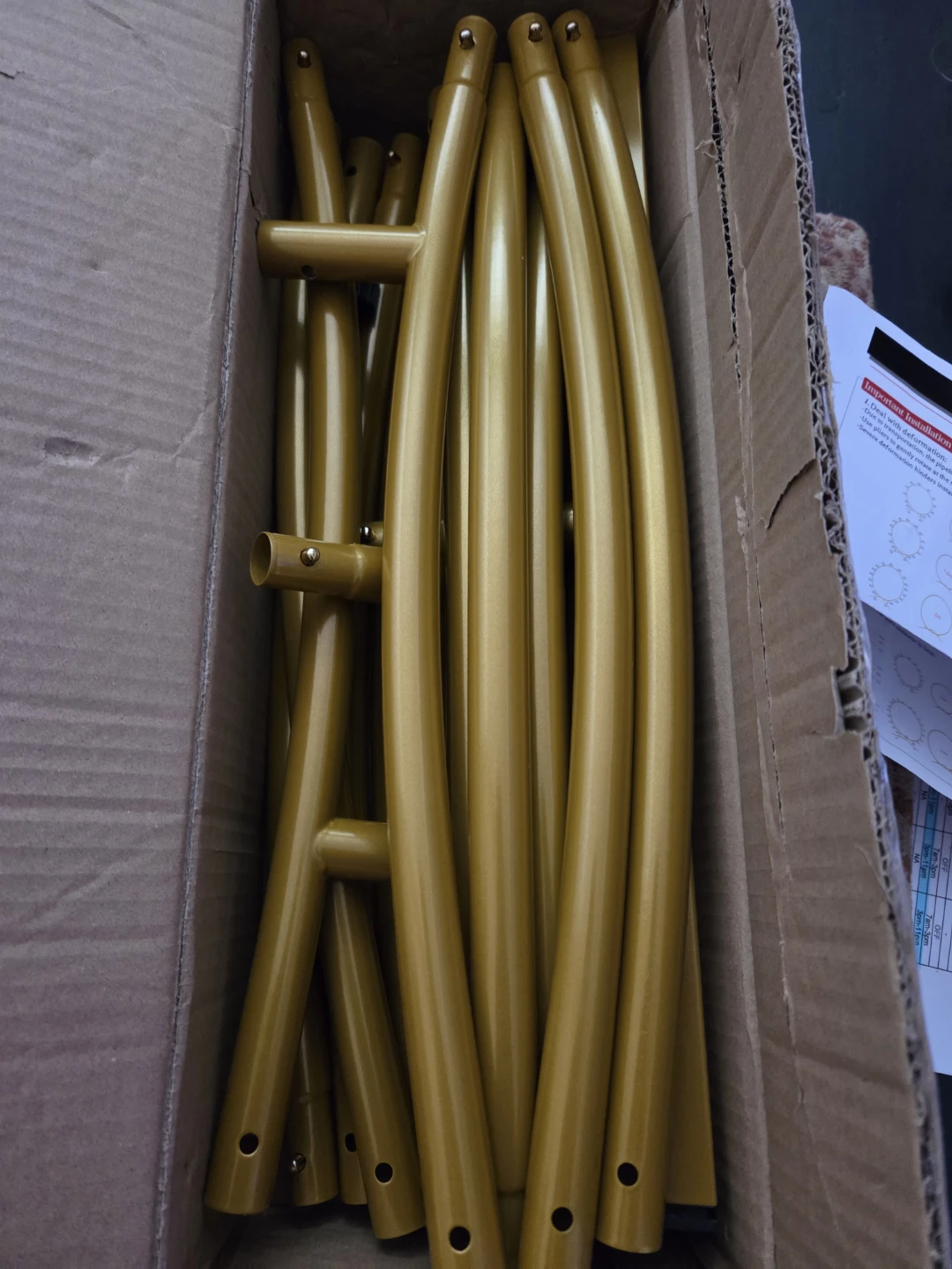 Party balloon Arch - Gold, 2m - photo 3