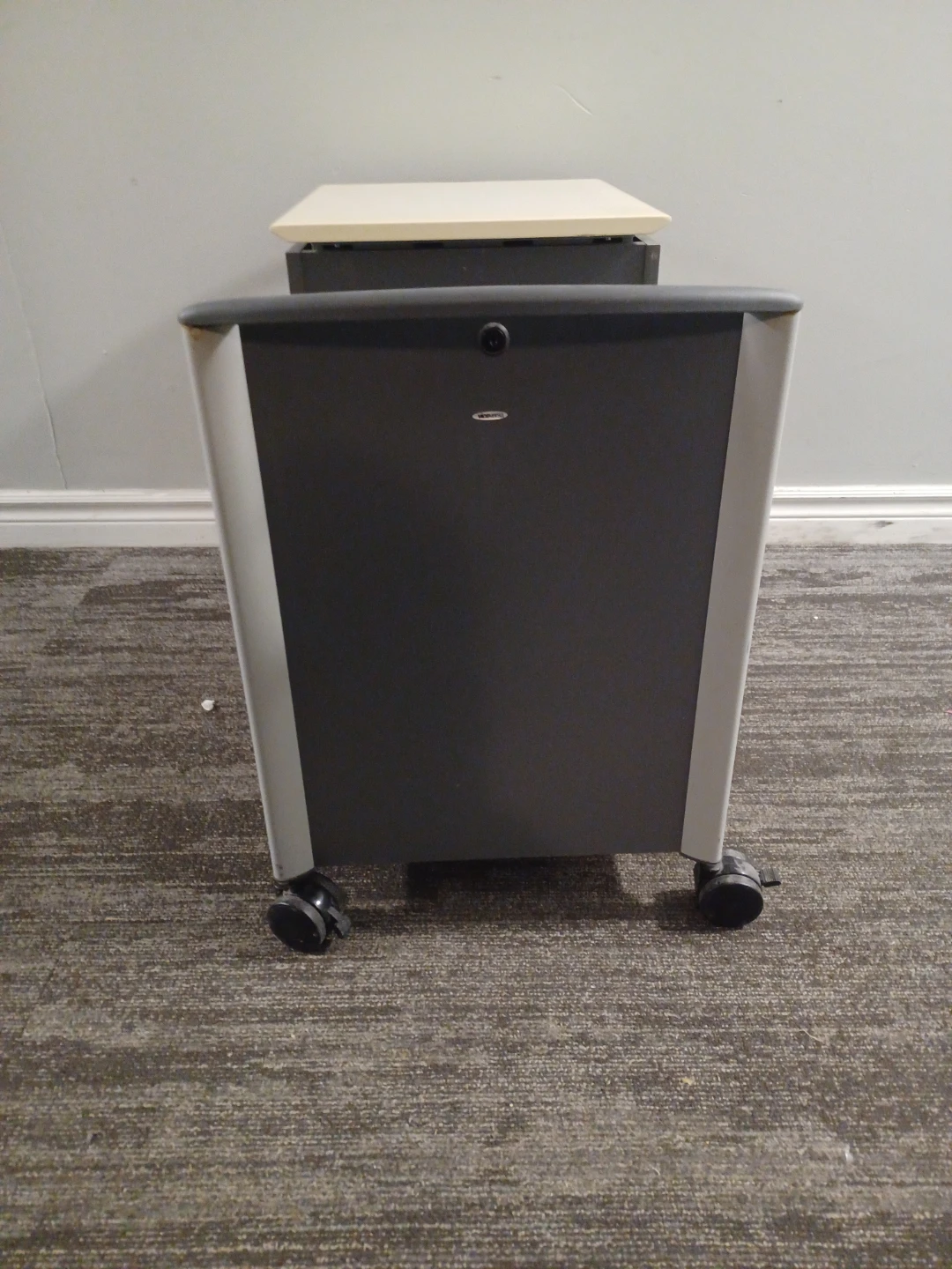 Filing Cabinet with Wheels - photo 3