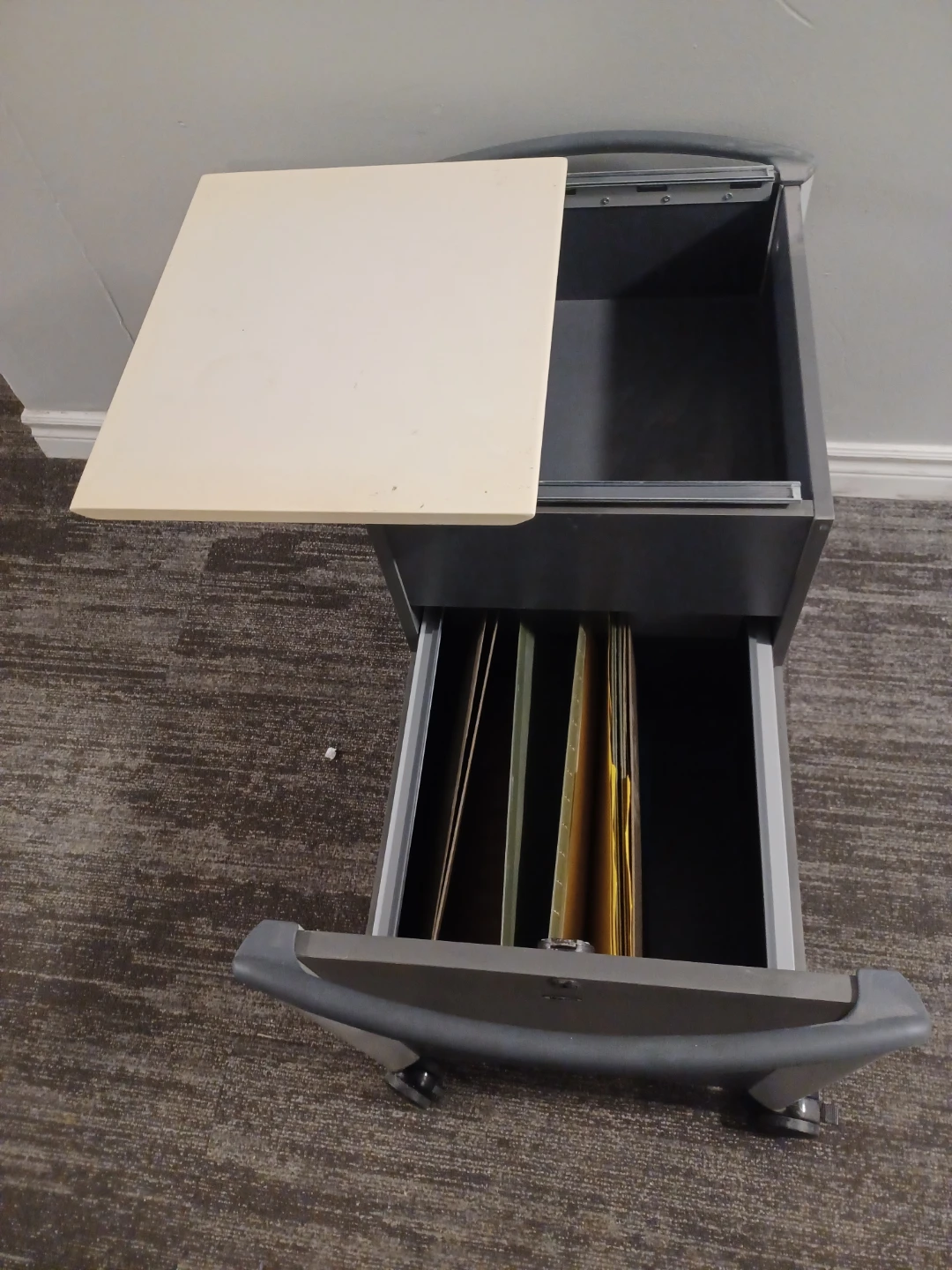 Filing Cabinet with Wheels - photo 4