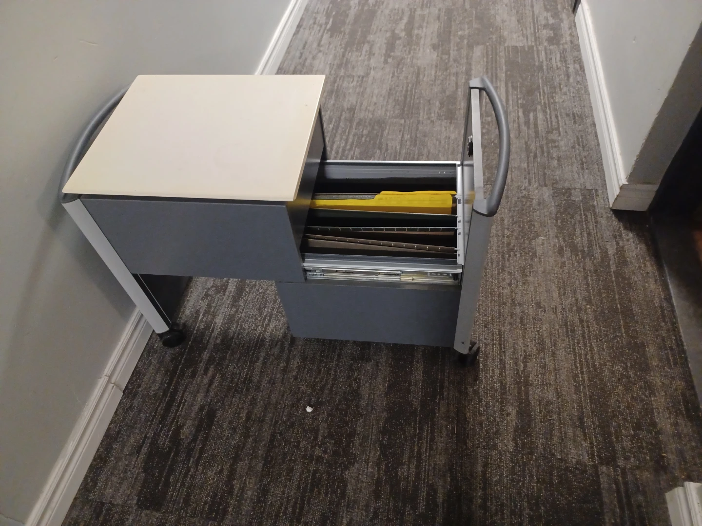 Filing Cabinet with Wheels - photo 5