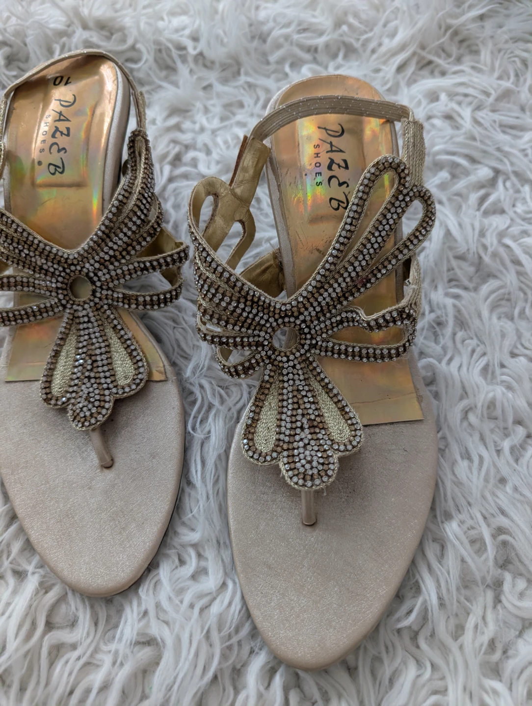 Embellished Shoes Size 10 - photo 2