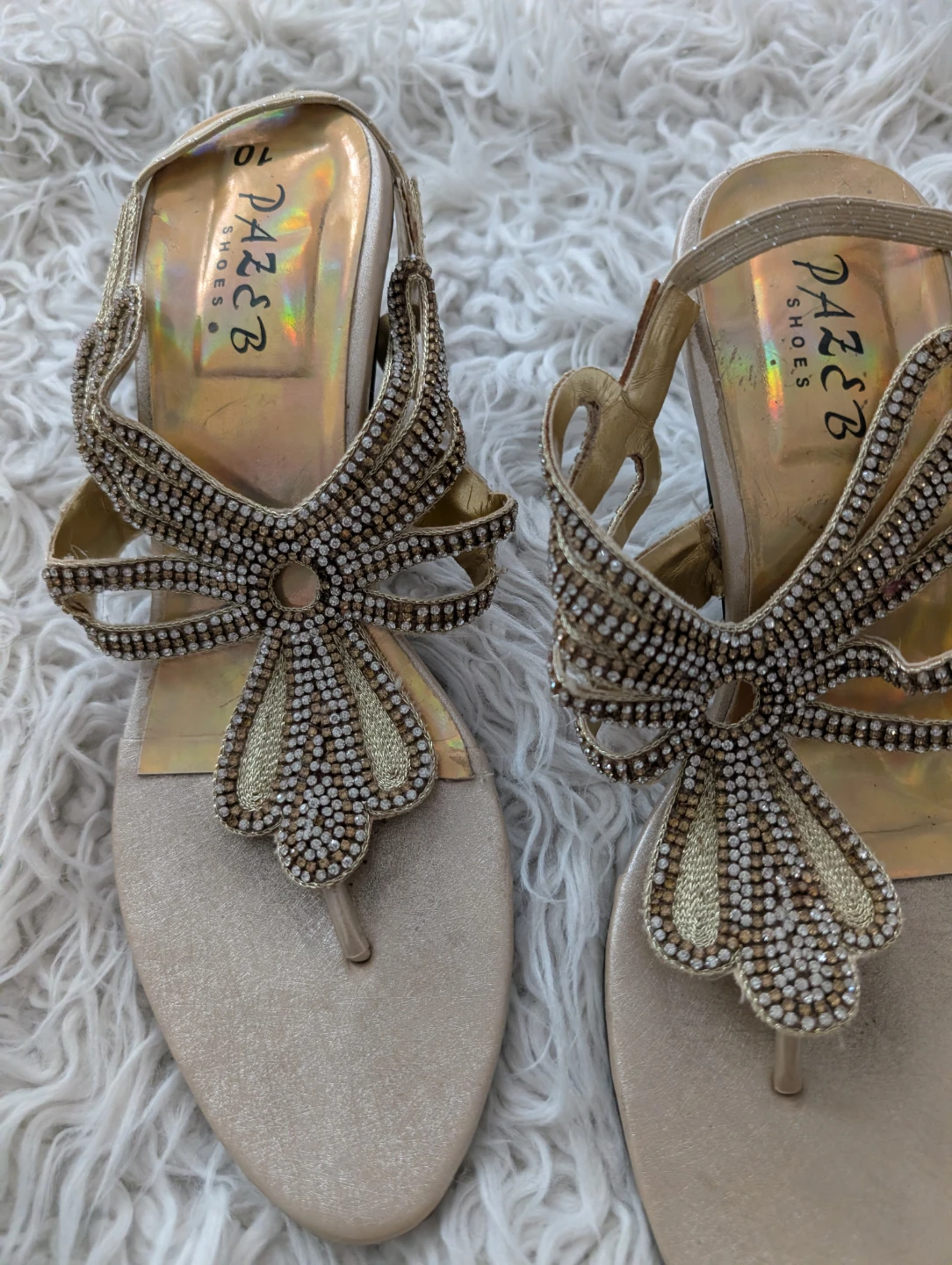 Embellished Shoes Size 10 - photo 5