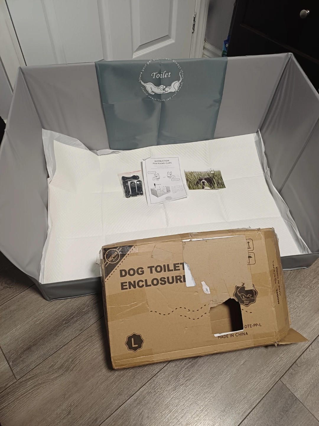 Dog Litter Box with High Walls - Large - photo 3