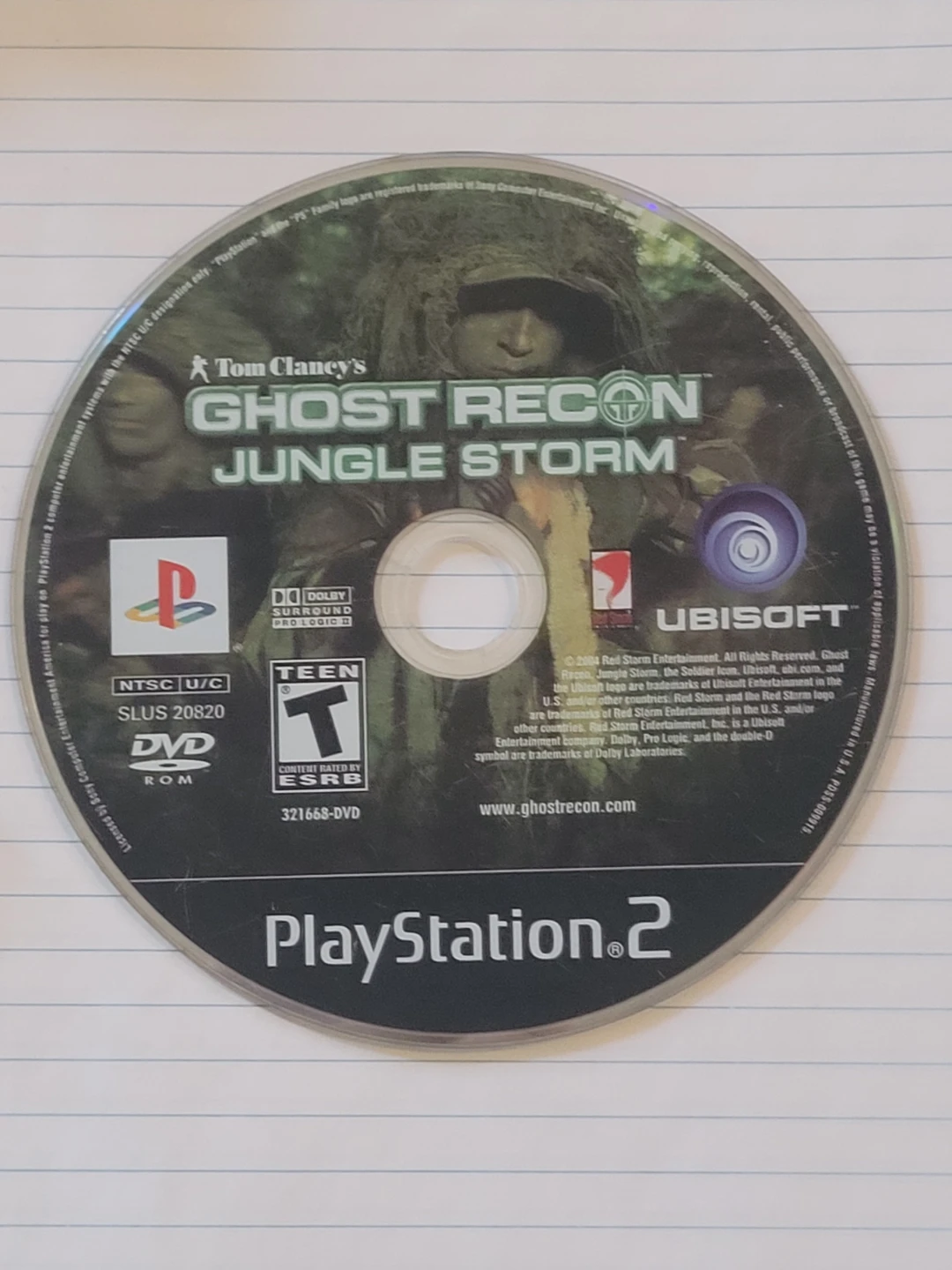 Tom Clancy's Ghost Recon Jungle Storm - PlayStation 2 Game