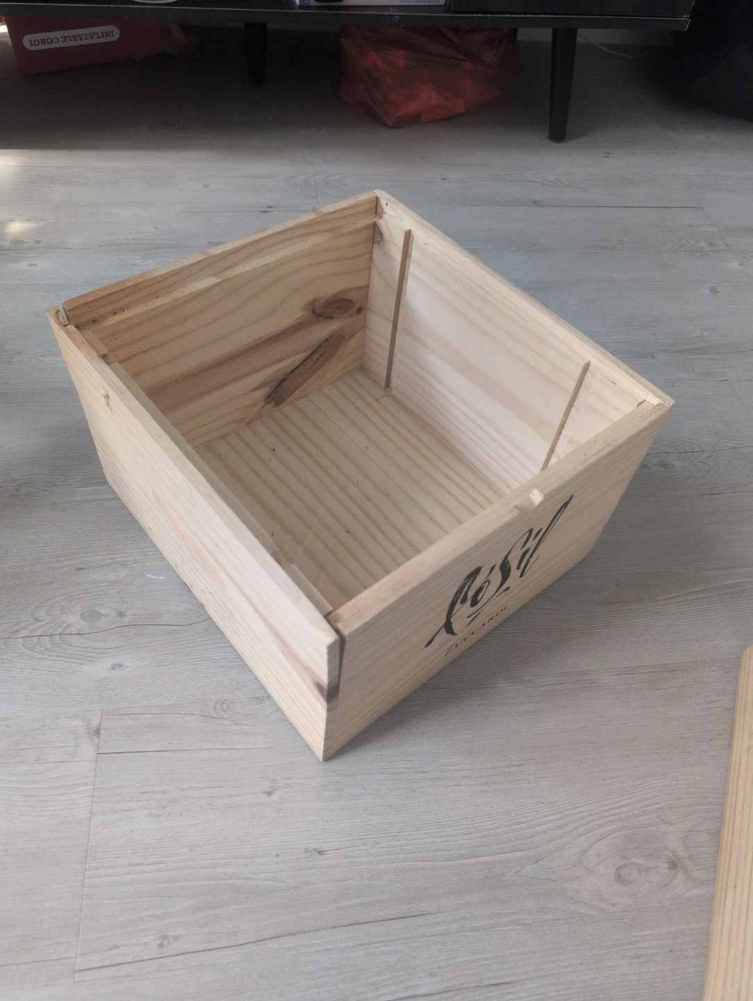 Zuccardi Wooden Wine Crate
