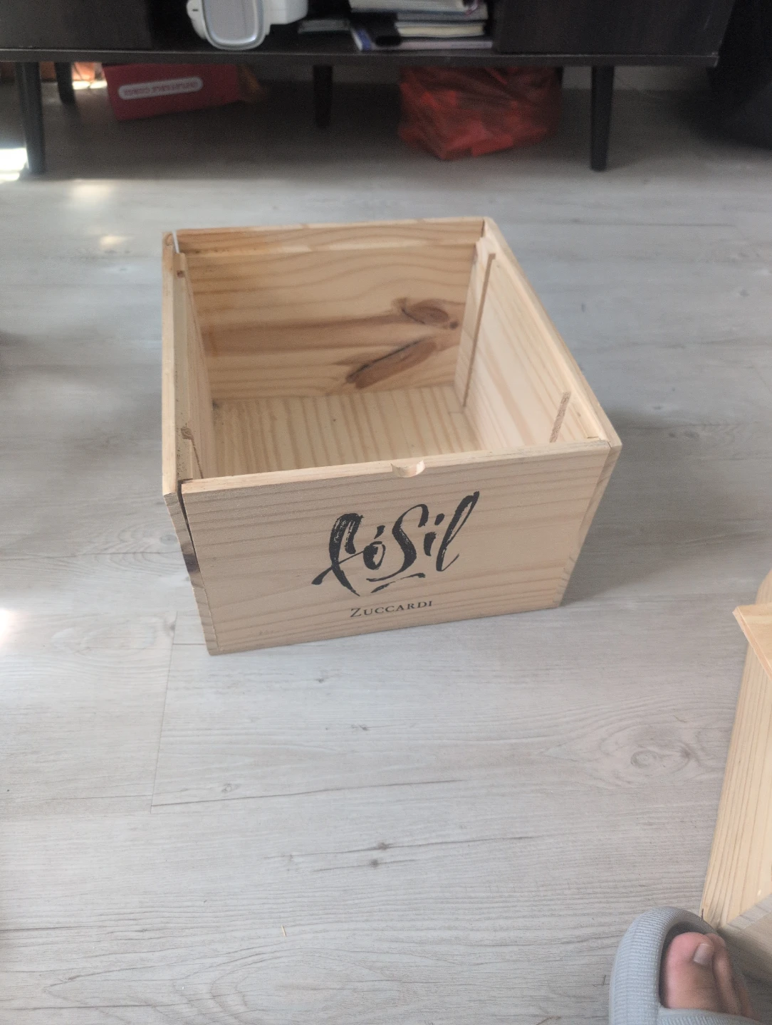 Zuccardi Wooden Wine Crate - photo 2