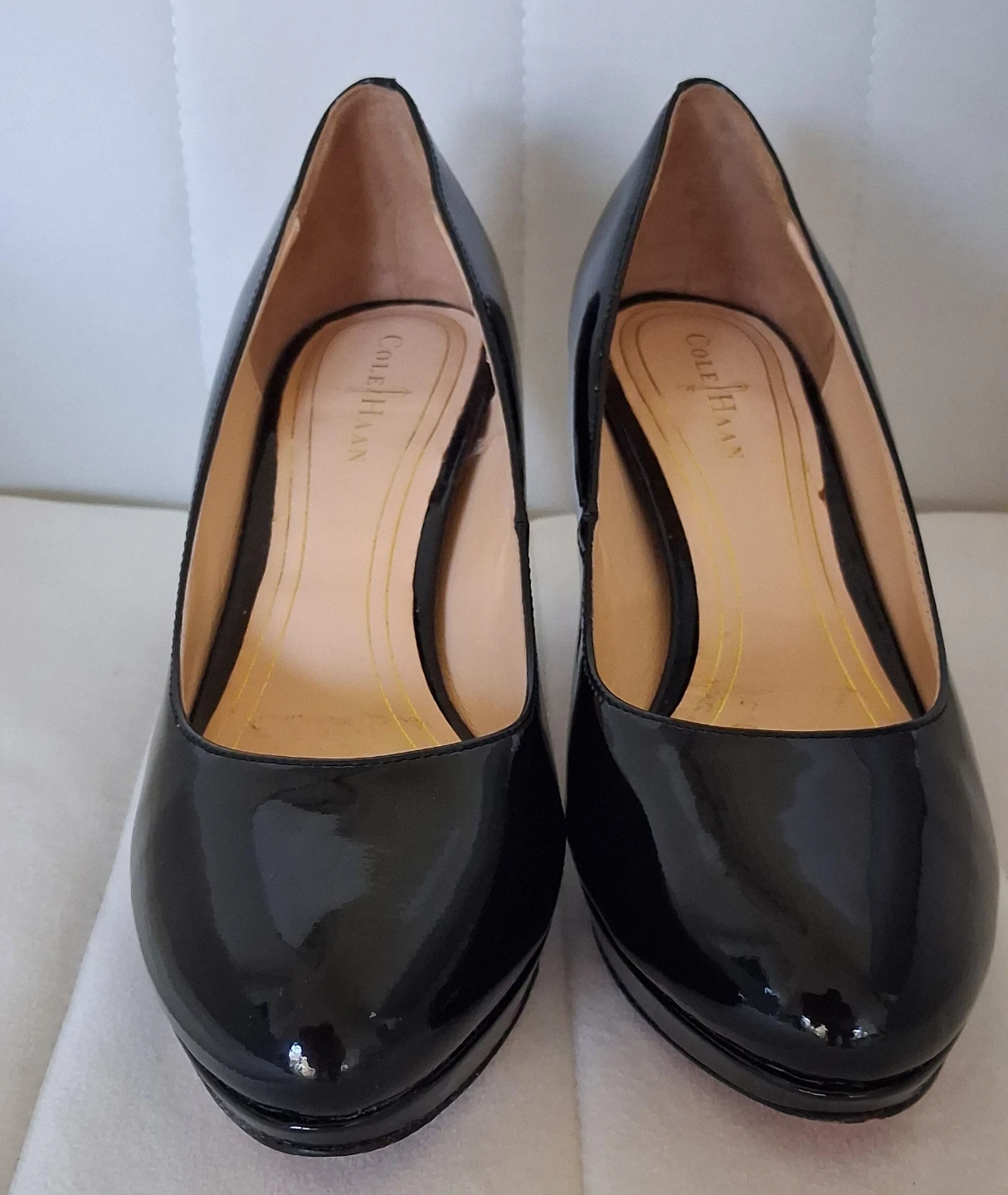 Cole Haan Black Patent Leather Heels