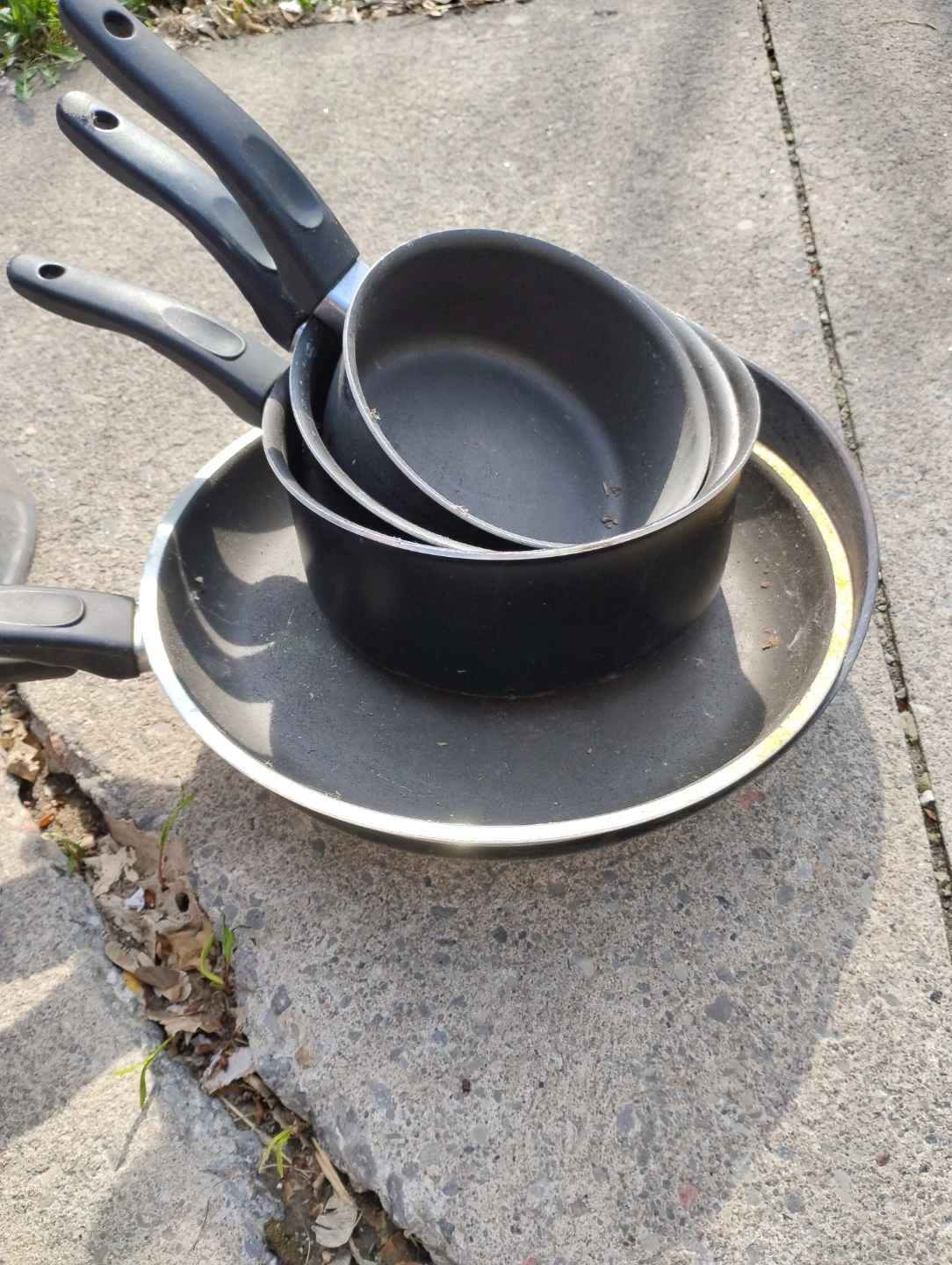 Set of 3 Pots and 1 Frying Pan - photo 2