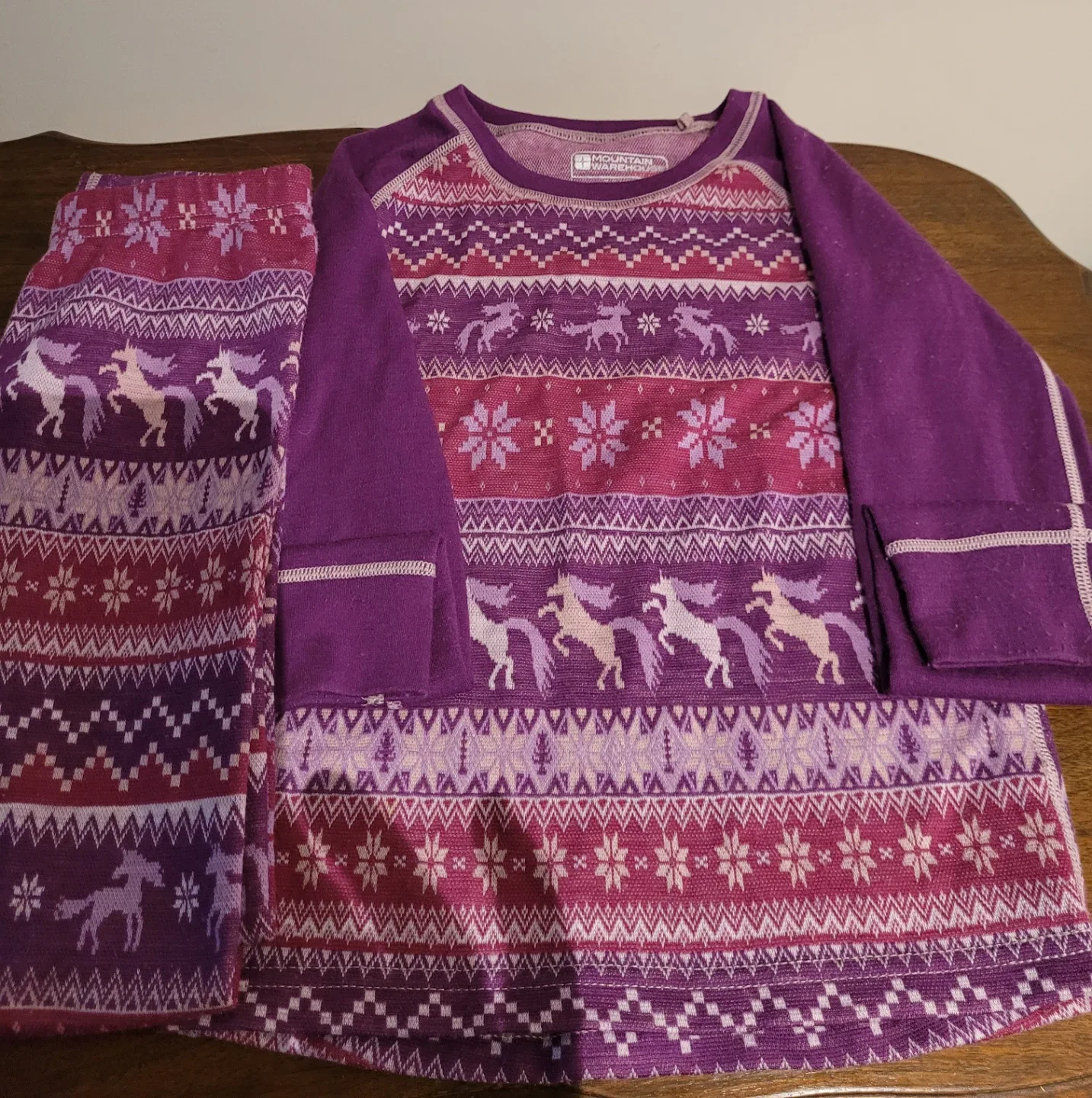 Mountain Warehouse Unicorn Pajama Set