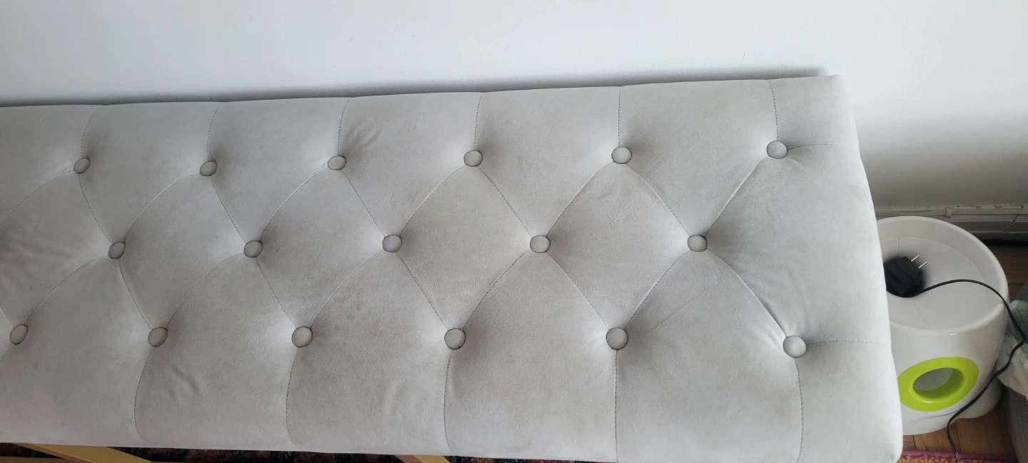 Tufted Upholstered Storage Bench - photo 2