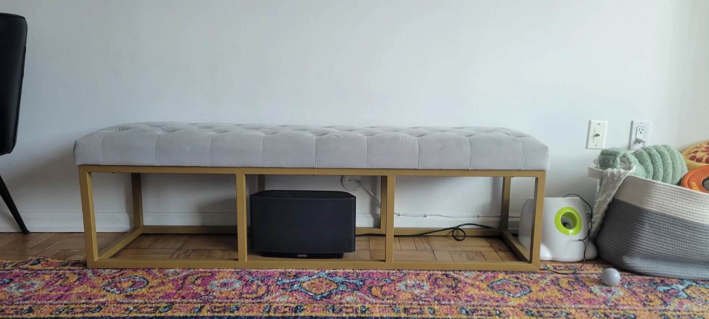 Tufted Upholstered Storage Bench - photo 4
