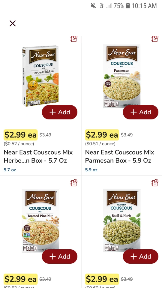 Near East Couscous Mix Herbed Chicken 12 Pack - photo 4