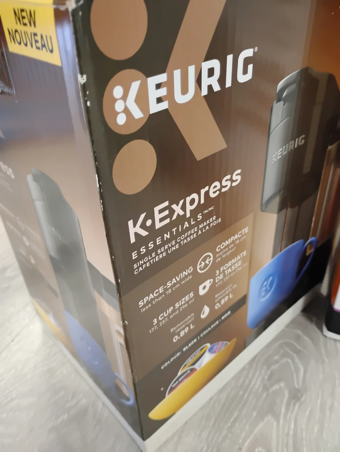 Keurig K-Express Essentials Single Serve Coffee Maker - Black