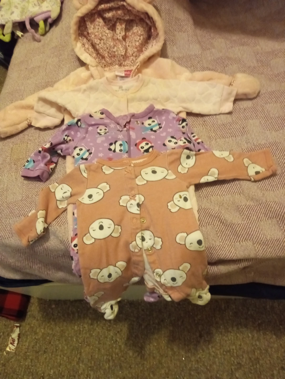 Baby Girl Sleepers & Rompers (3-Pack) - photo 2