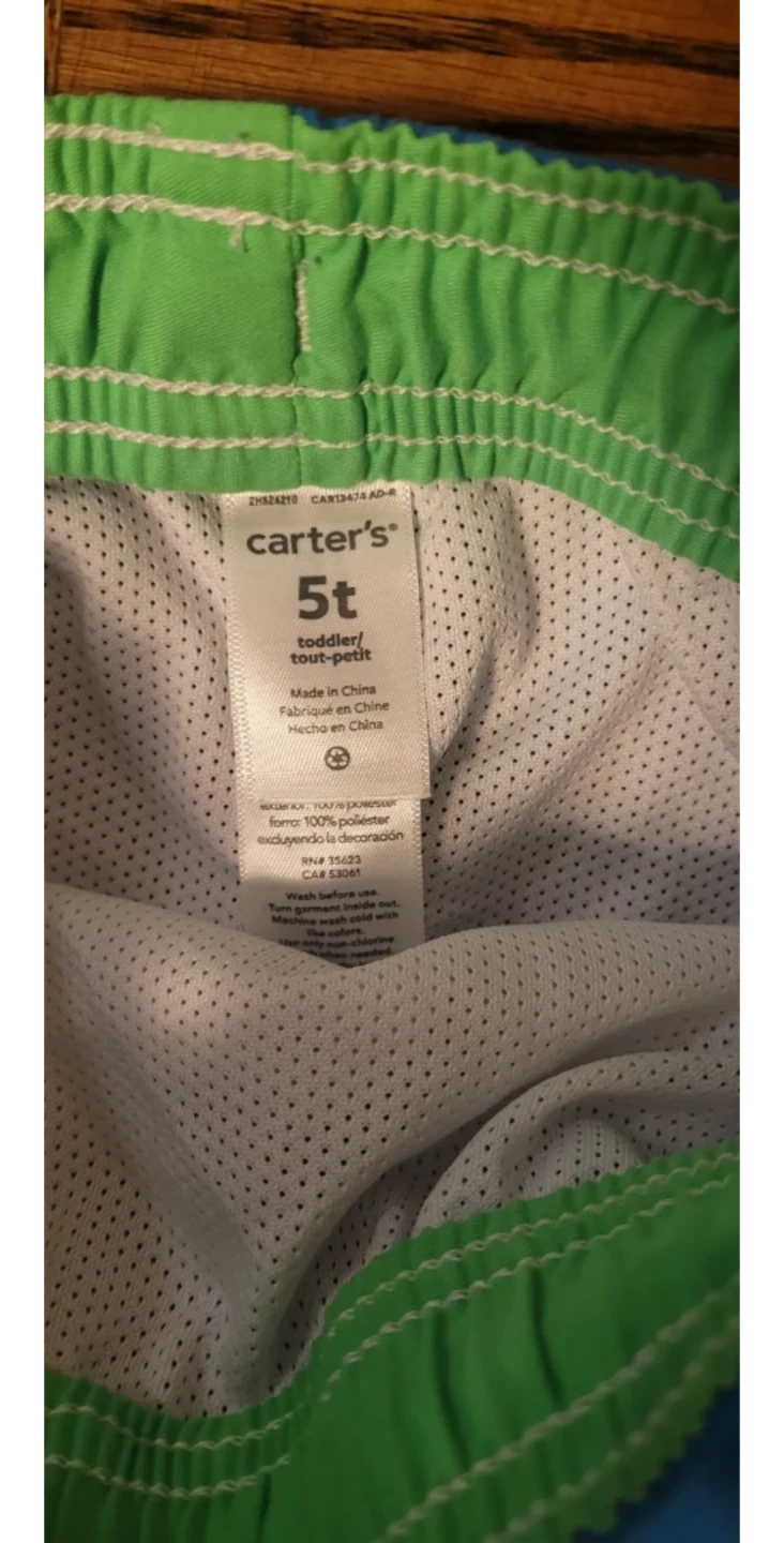 Carter's Swim Trunks and Clothes 4T - photo 4