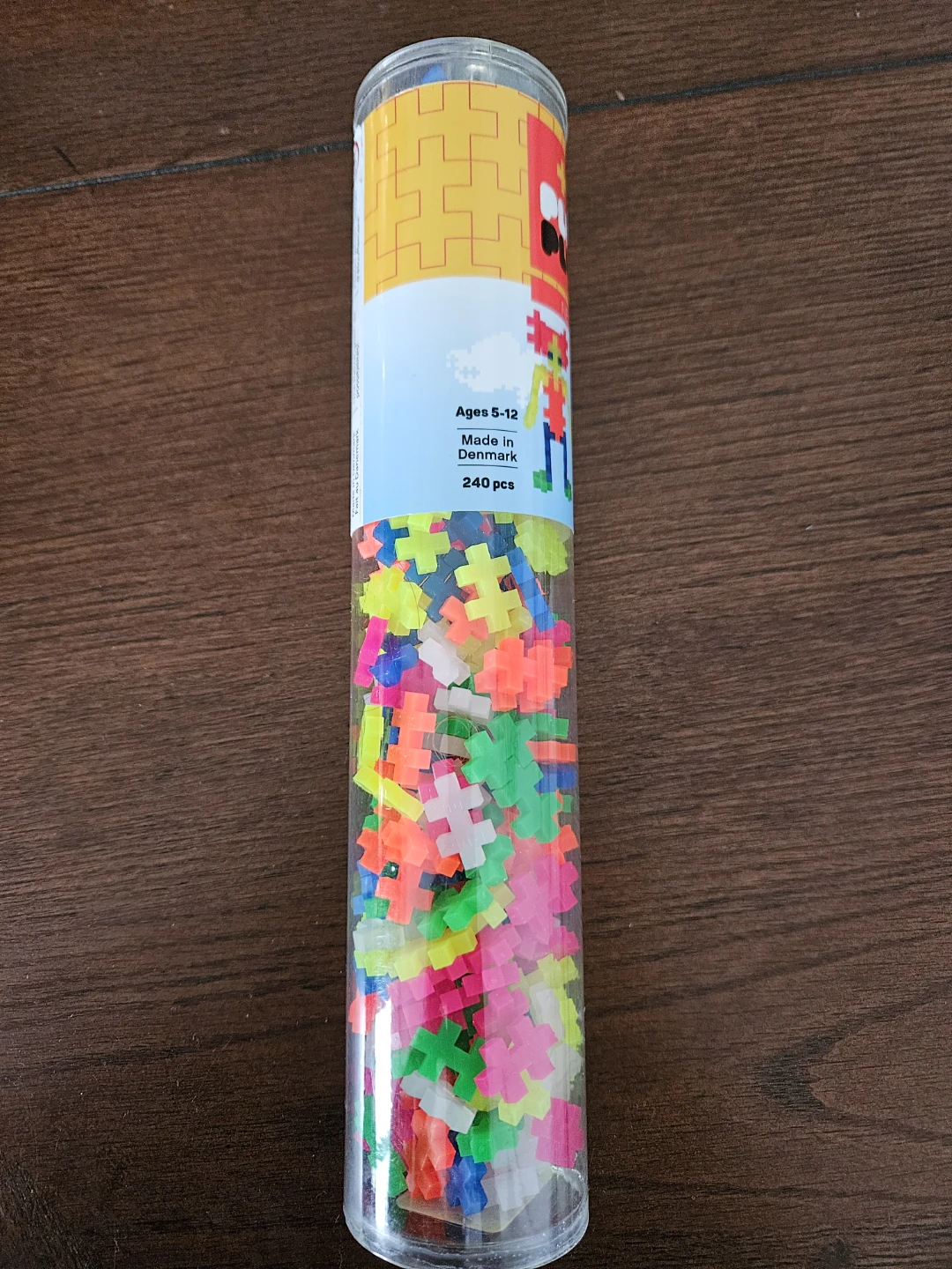 PLUS PLUS NEON Building Blocks Tube 240 pcs Ages 5-12 - photo 2