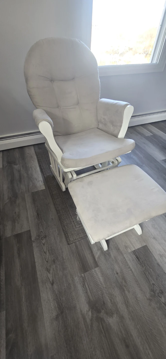 Glider Chair and Ottoman Set - photo 2