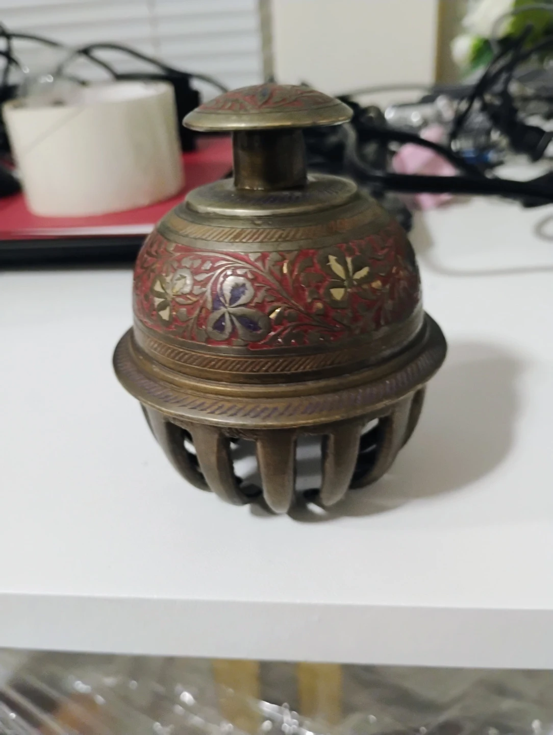 Antique Brass Decorative Bell - photo 2