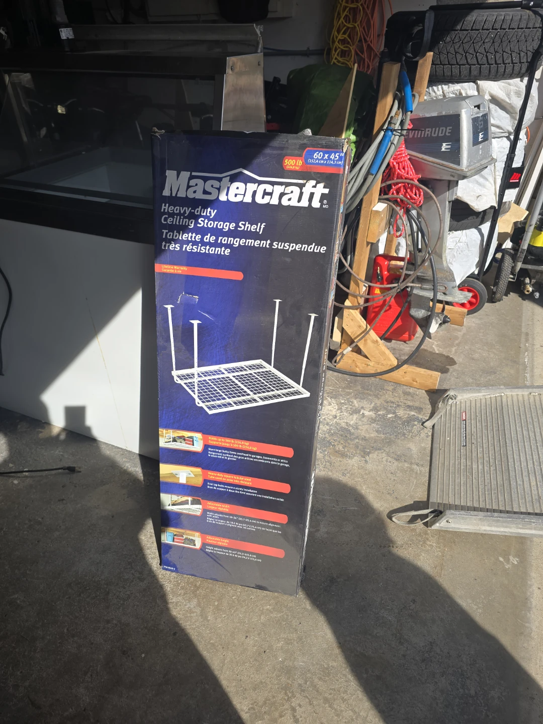 Mastercraft Heavy-Duty Ceiling Storage Shelf 60 x 45"
