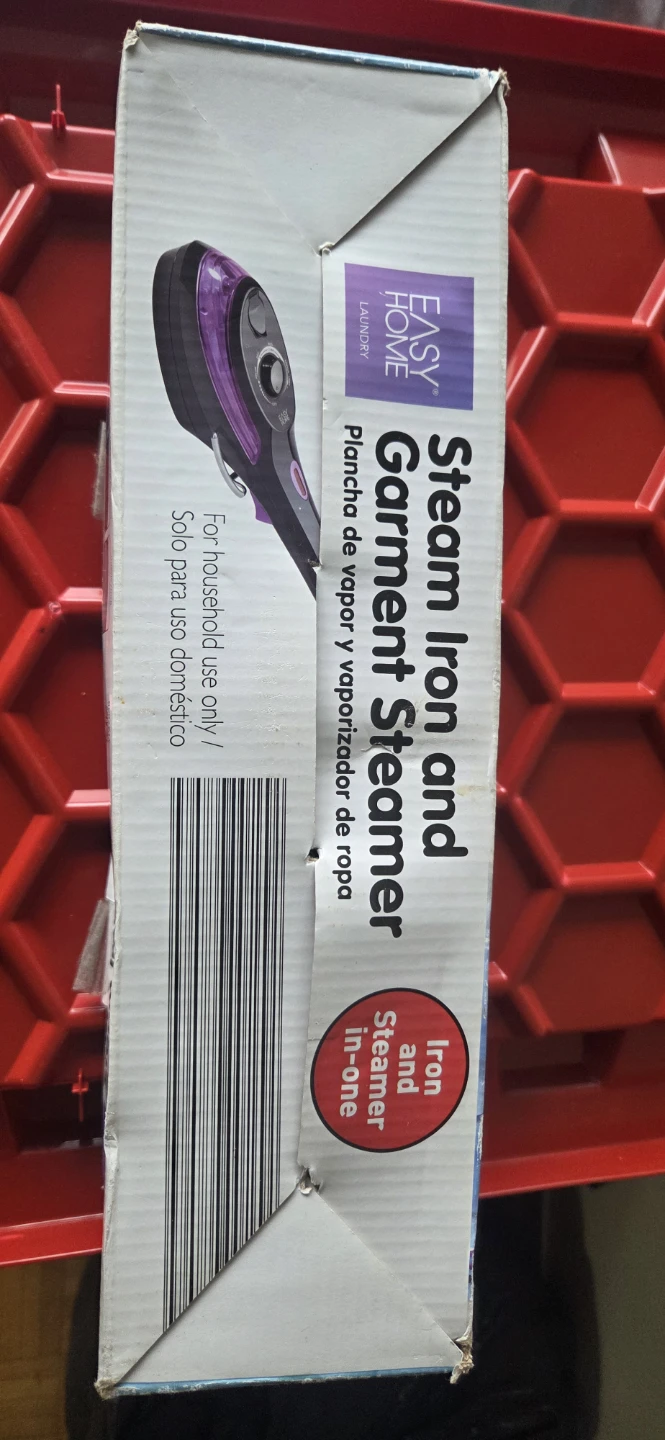 Easy Home Steam Iron and Garment Steamer - photo 5