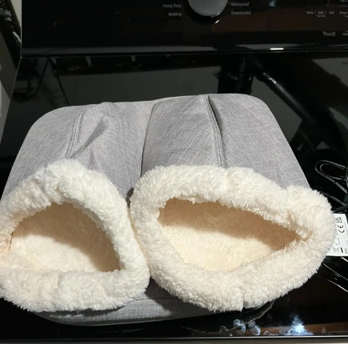 NEW - Sharper Image Heated Foot Warmer