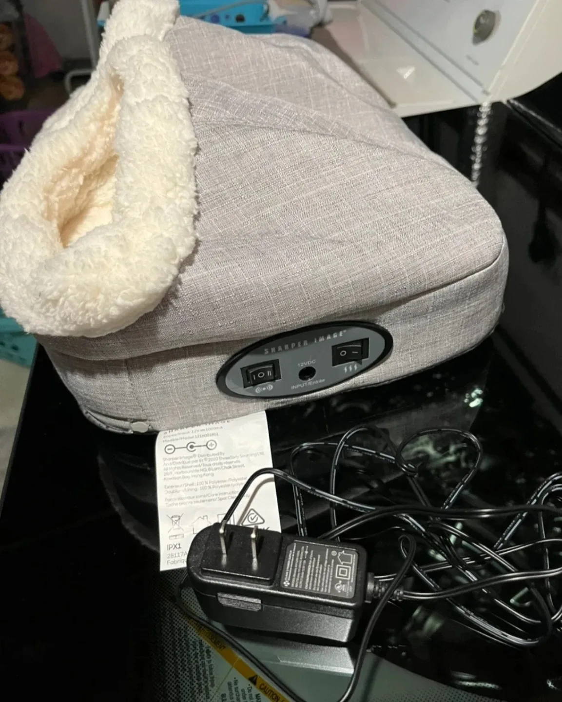 NEW - Sharper Image Heated Foot Warmer - photo 2