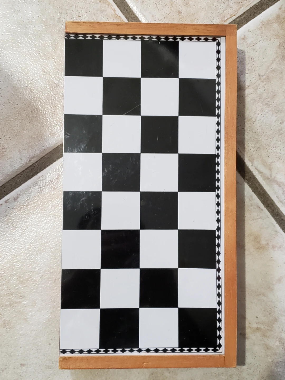 Wooden Folding Chess Set