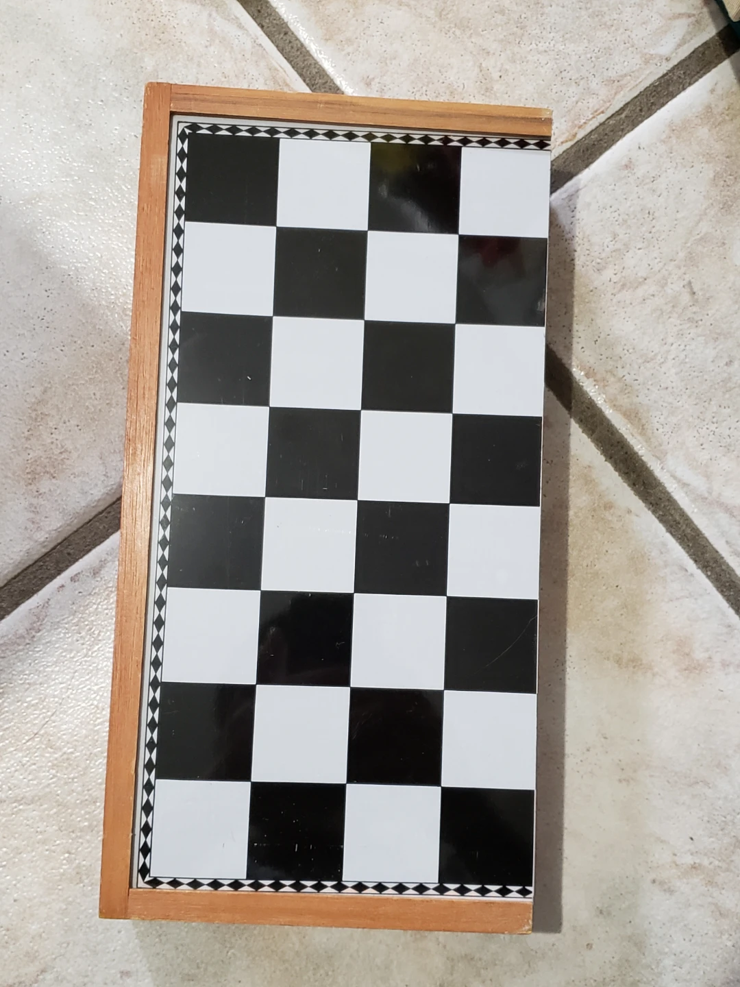 Wooden Folding Chess Set - photo 3
