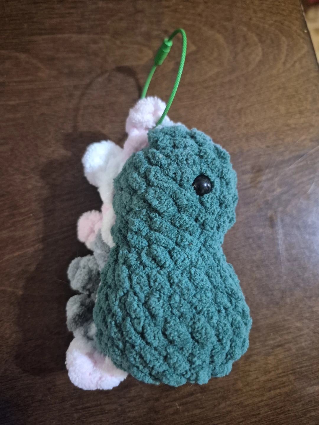 Amigurumi keychain Dinosaur