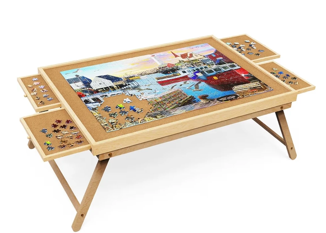 Jigsaw Wooden Puzzle Table - photo 2