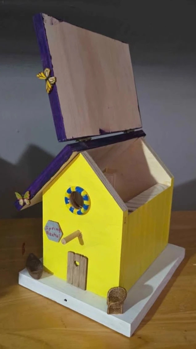 Decorative Wooden Birdhouse - photo 2