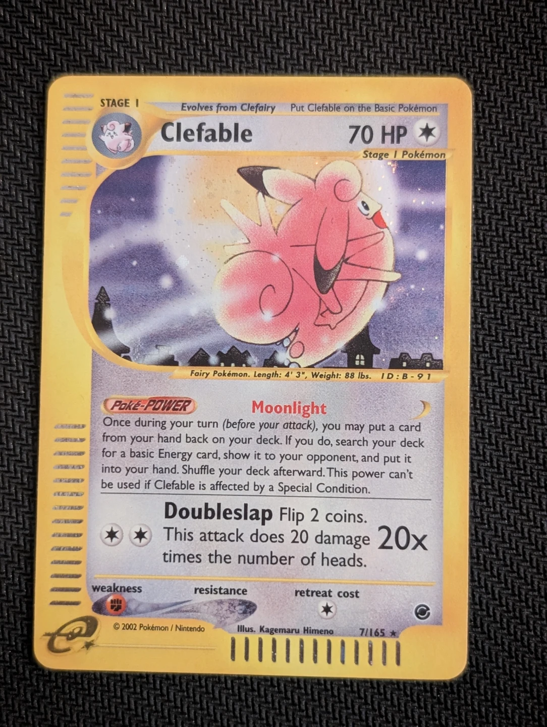 Clefable Expedition Holo Rare 7/165 - Pokemon