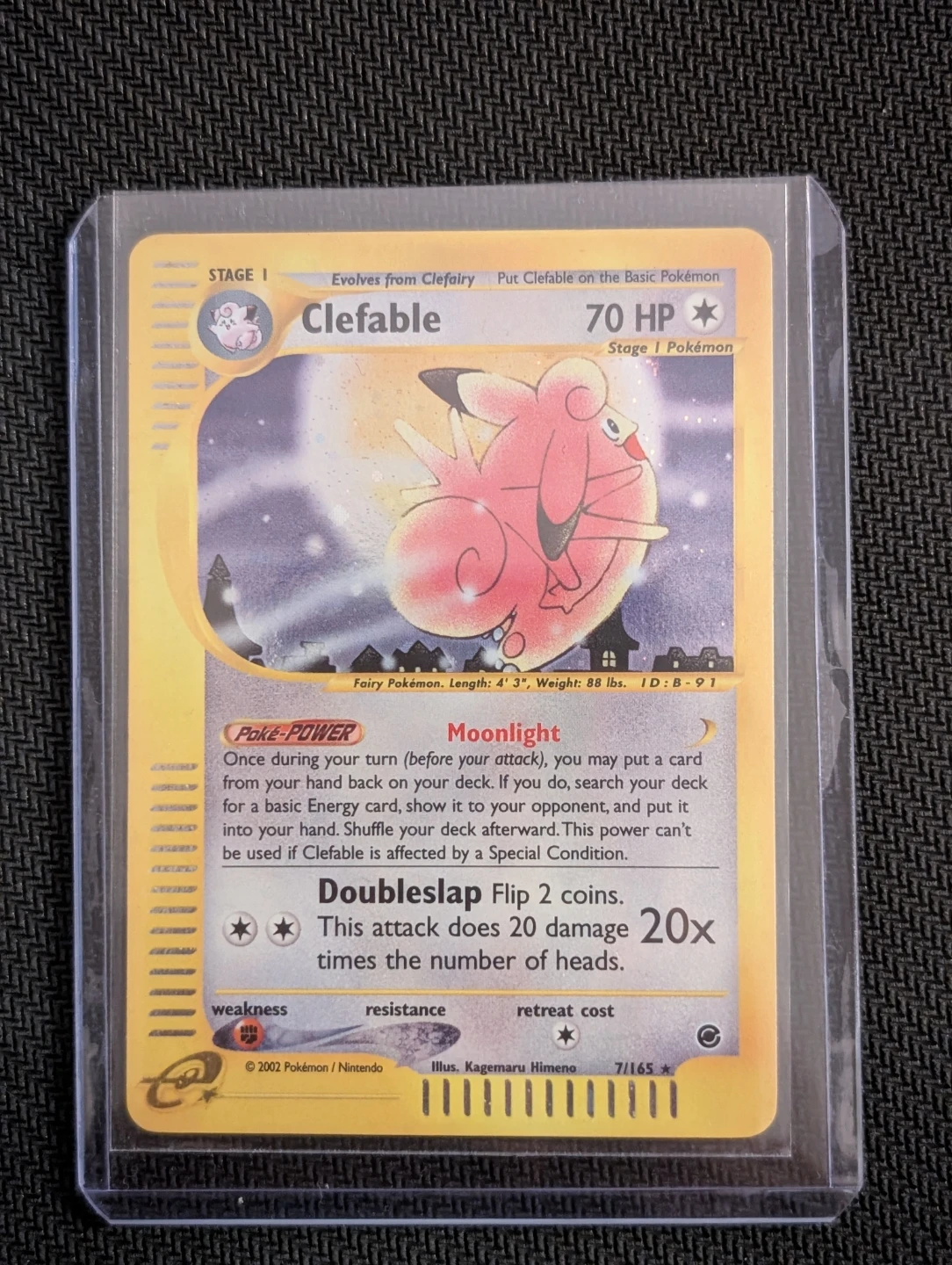 Clefable Expedition Holo Rare 7/165 - Pokemon - photo 5