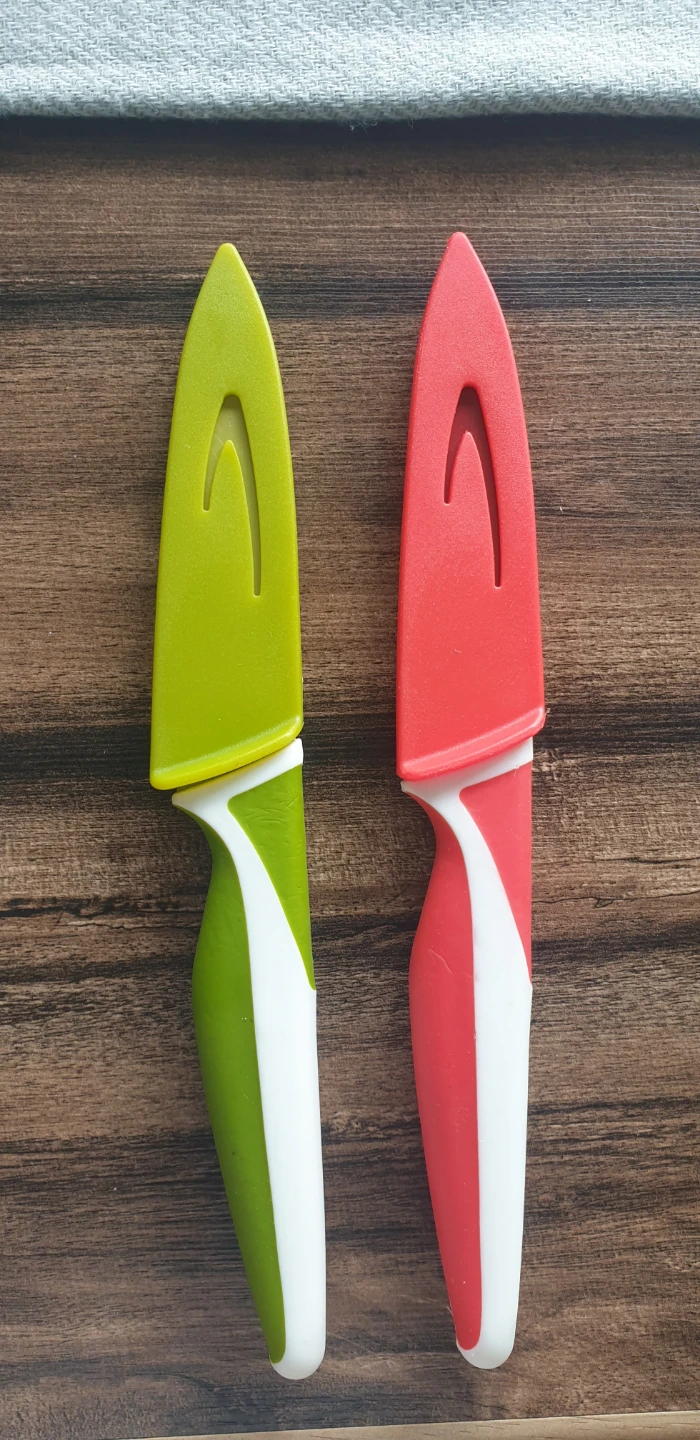 Gourmet Kitchen Knives with Sheaths (Set of 2)