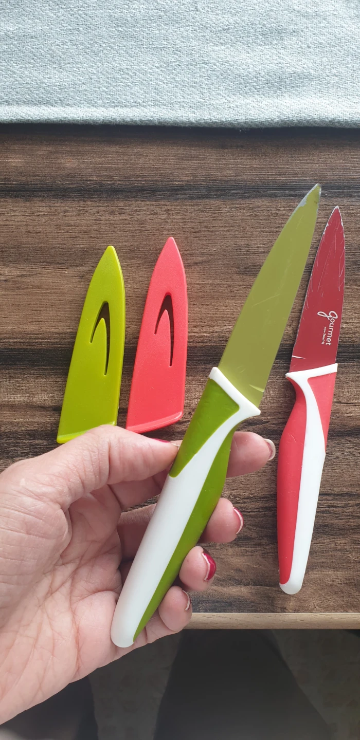 Gourmet Kitchen Knives with Sheaths (Set of 2) - photo 3