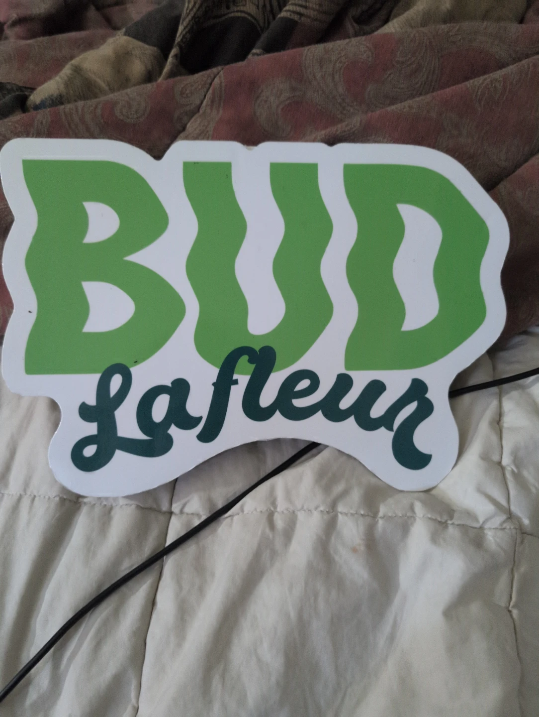 Bud La Fleur Sign