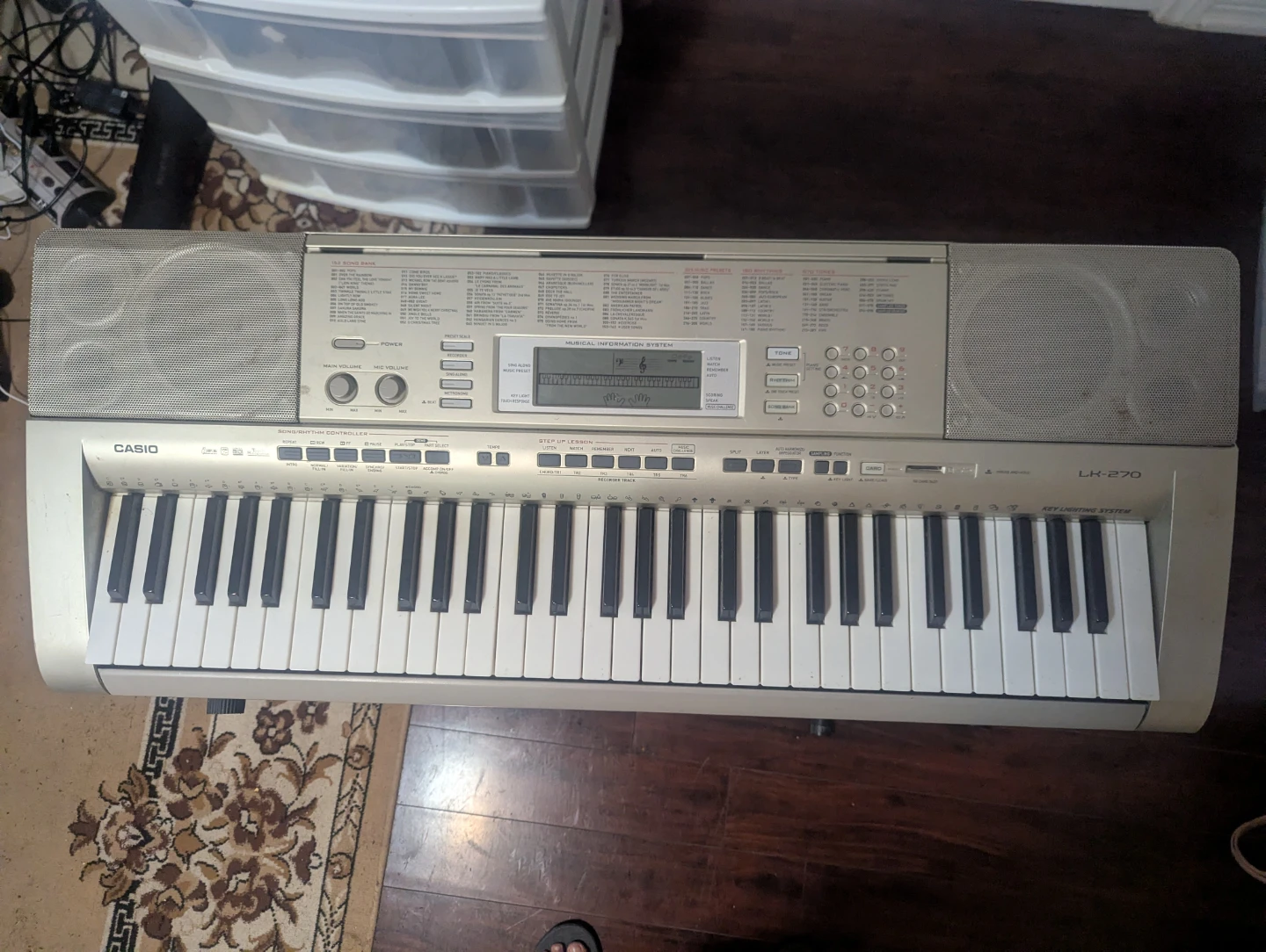 Casio LK-270 Electronic Keyboard with Key Lighting System - photo 2
