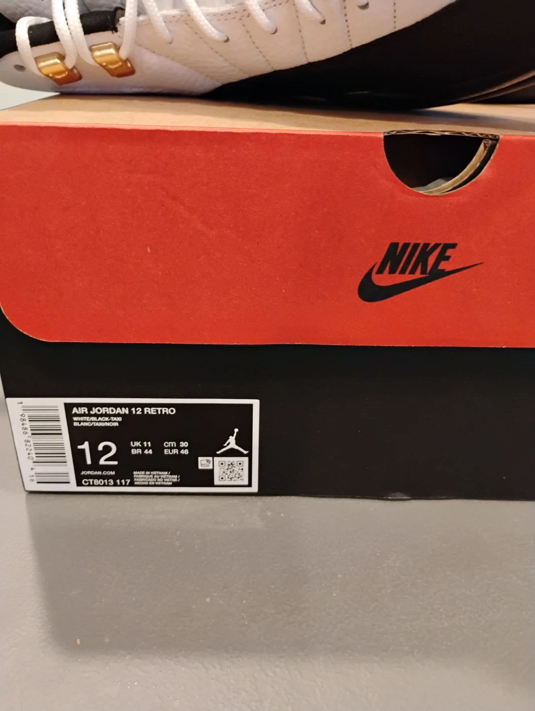 Air Jordan 12 Retro 'Taxi' Sneakers - photo 4