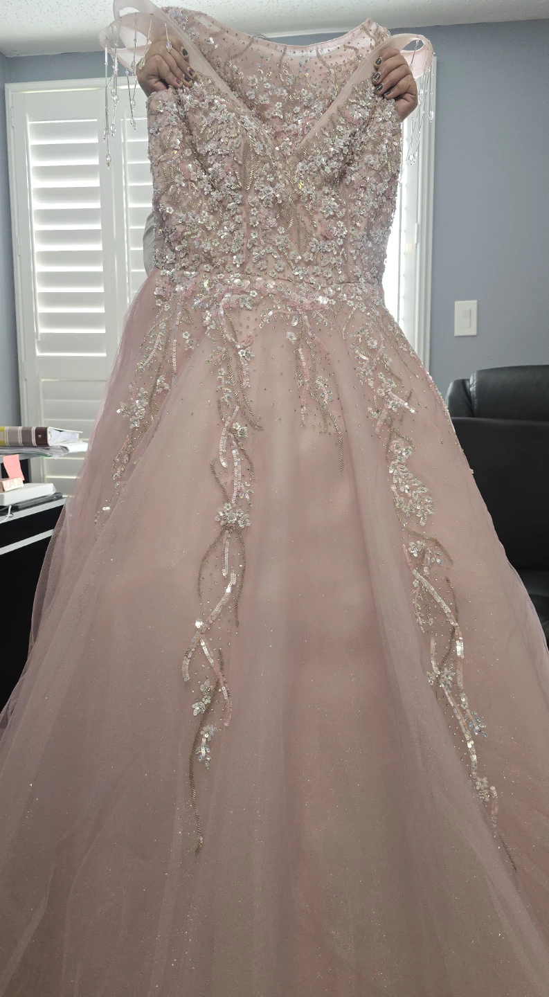 Designer Reception/Party Gown/Lehnga With Flare For Sale - New - photo 2