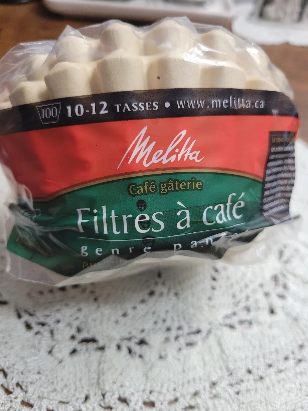 Melitta 100 Count 10-12 Cup Coffee Filters💧