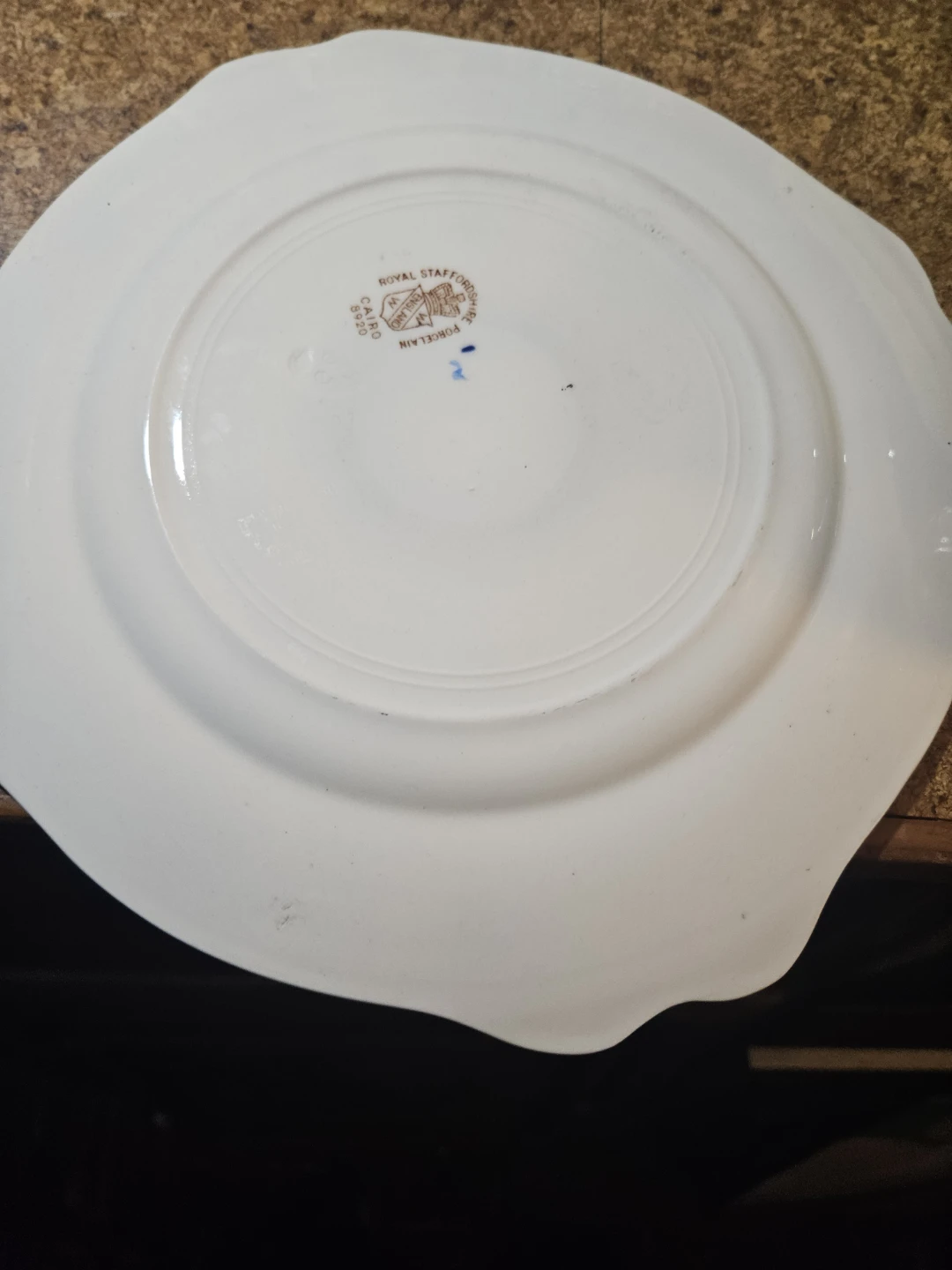 Royal Stafford Floral Butterfly Plate - photo 4