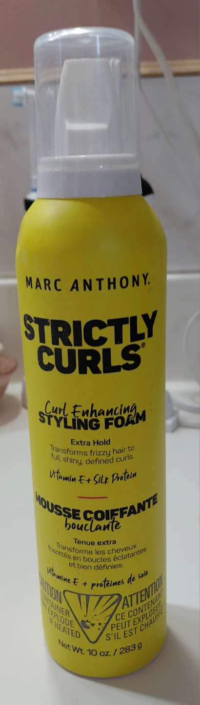 Marc Anthony Strictly Curls Curl Enhancing Styling Foam 10 oz