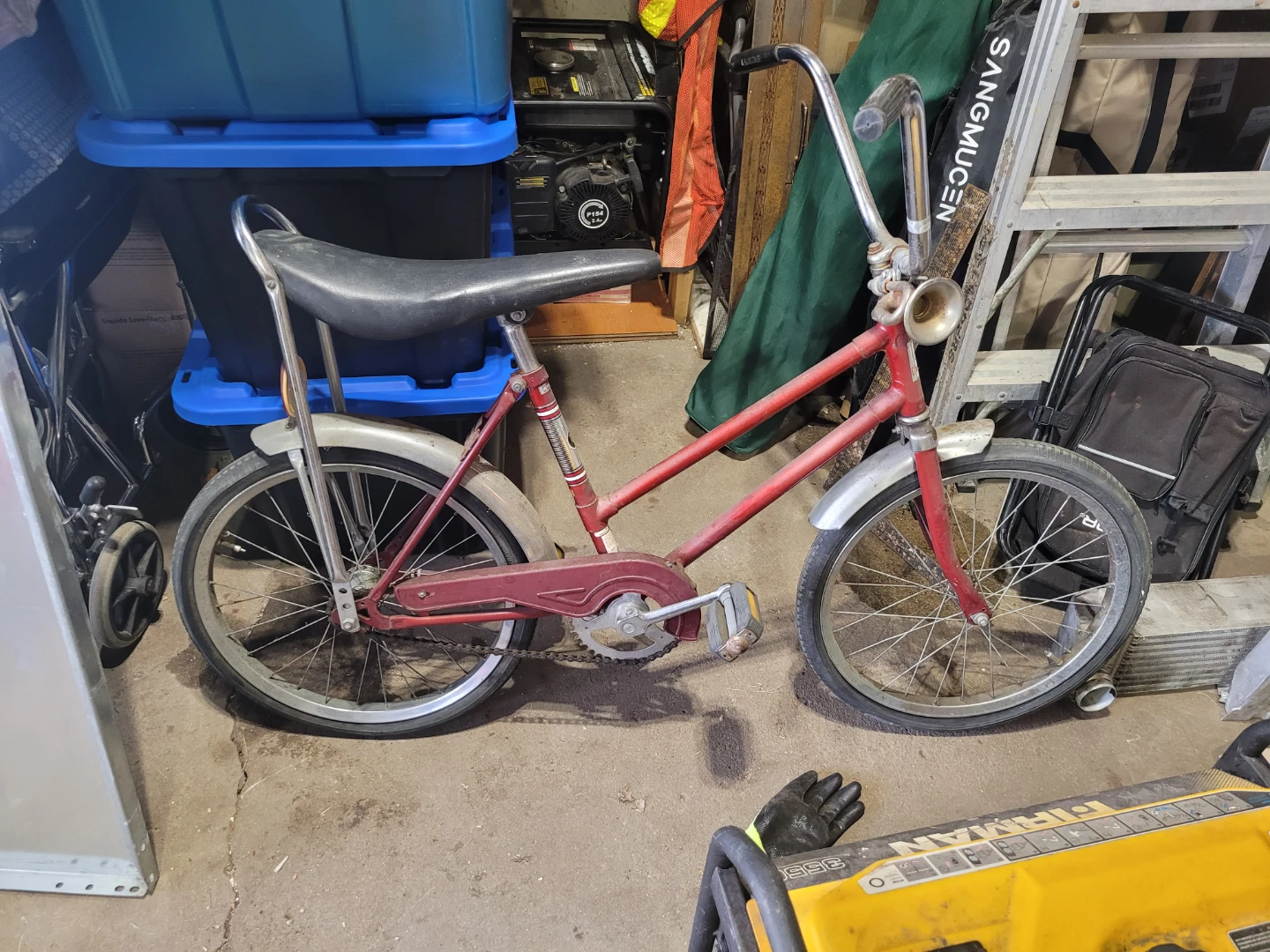 Red Vintage Bicycle