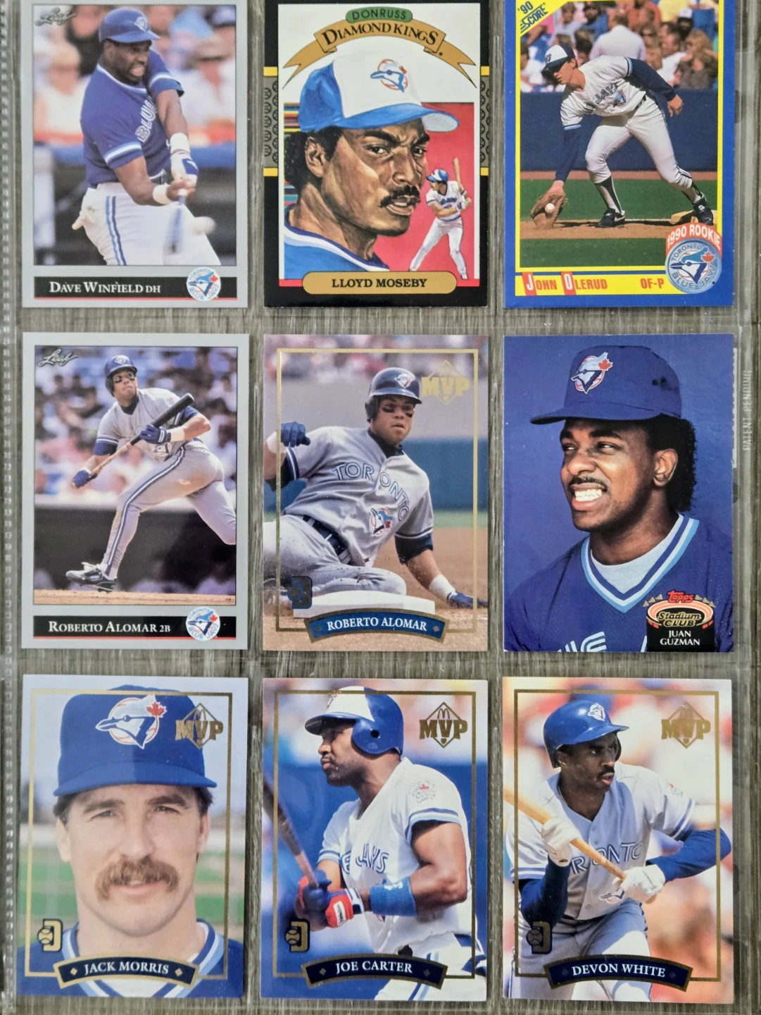 1980/90 NRMT-MT Tor. Blue Jays Cards & Alomar Beckett - photo 2